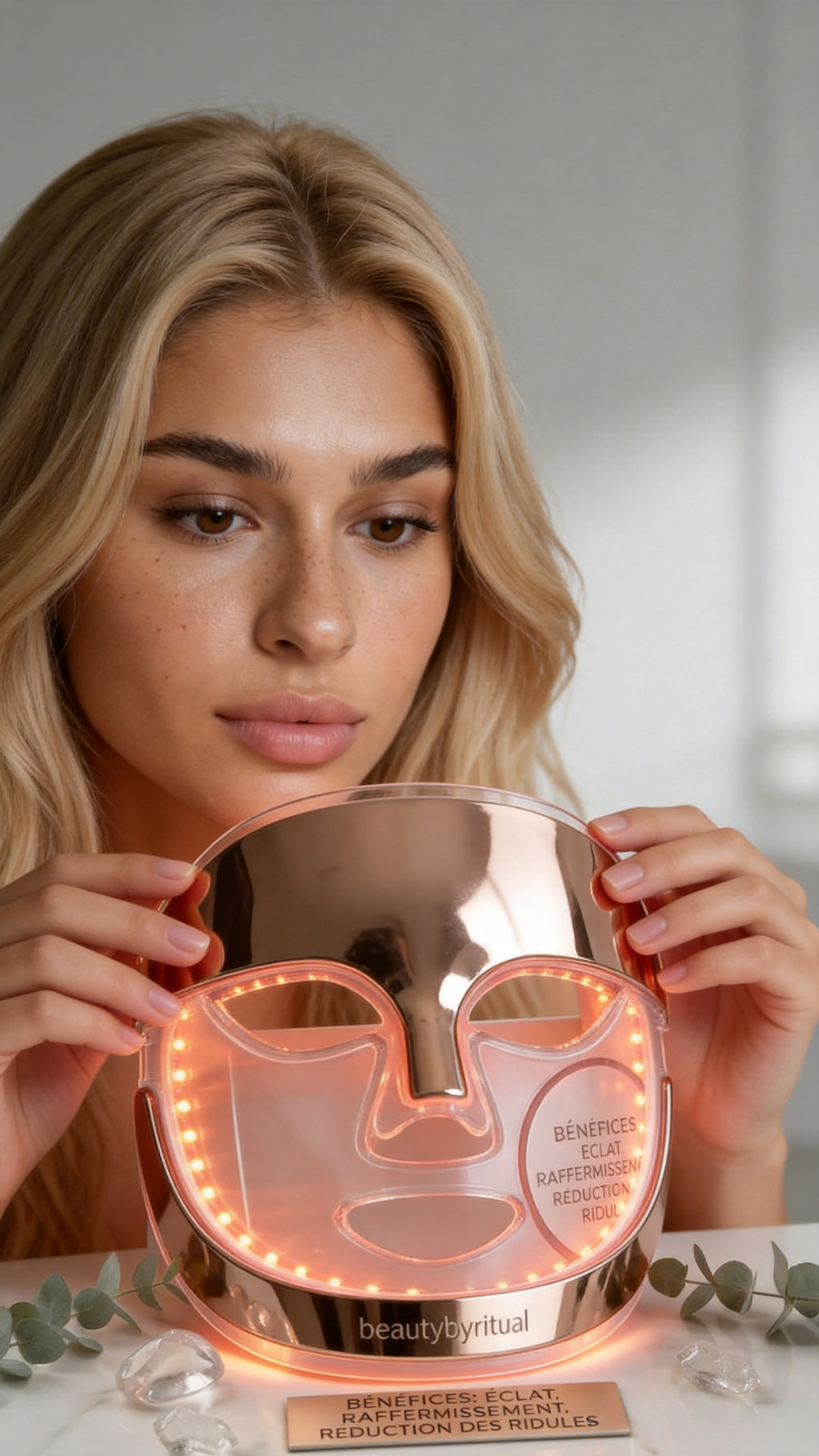 ✨ Le Masque LED : Glow & Anti-âge visible sans effort à la maison